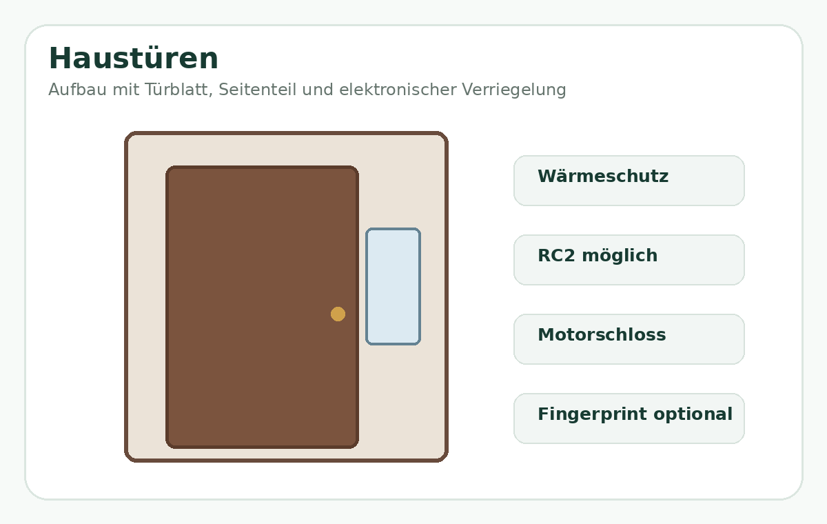 Zeichnung: Haustüren